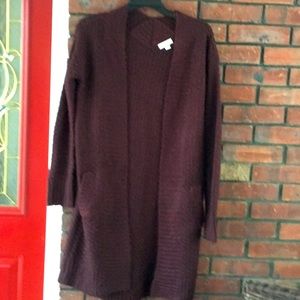 Garage long cardigan